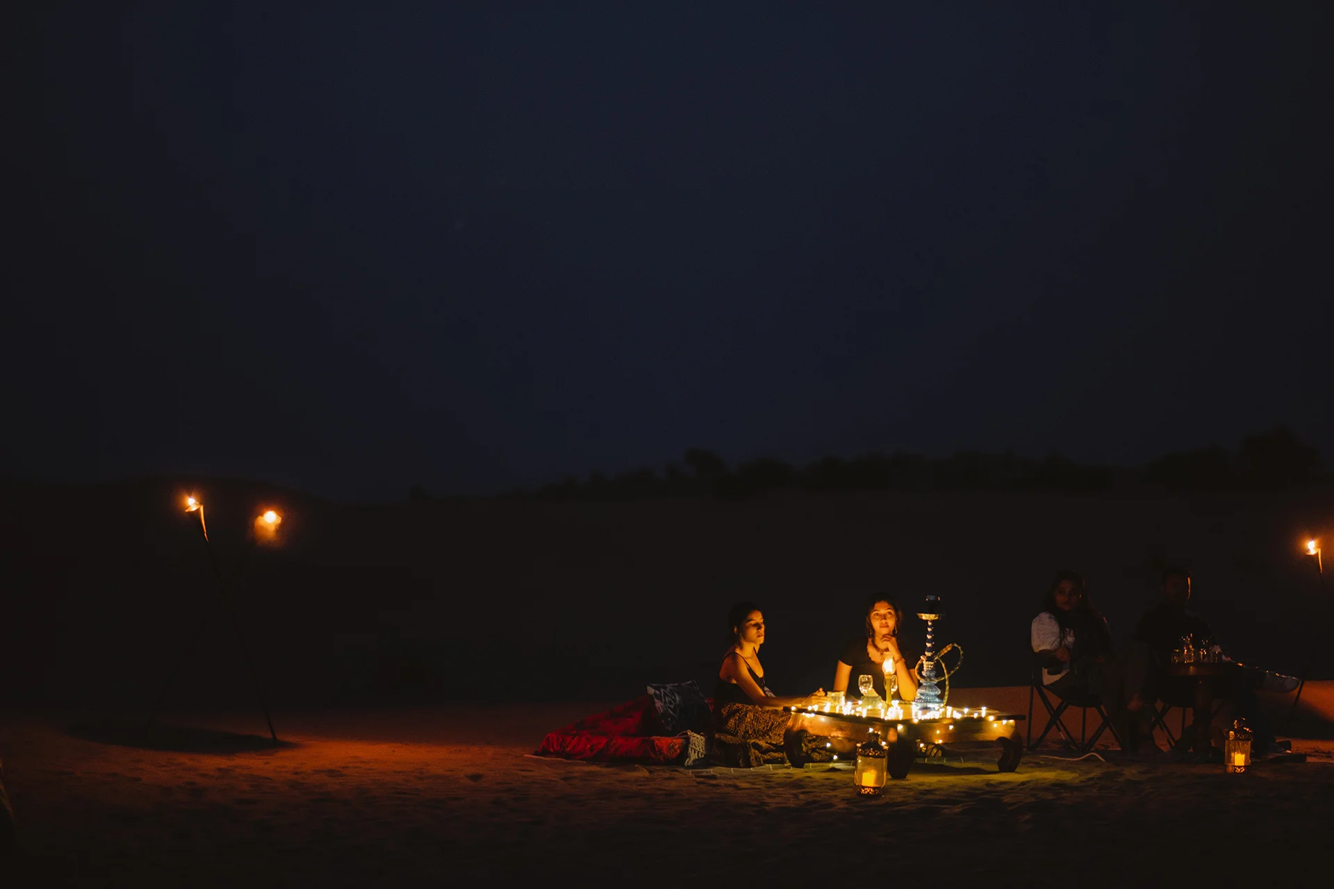 Dinner at the Dunes under the Stars