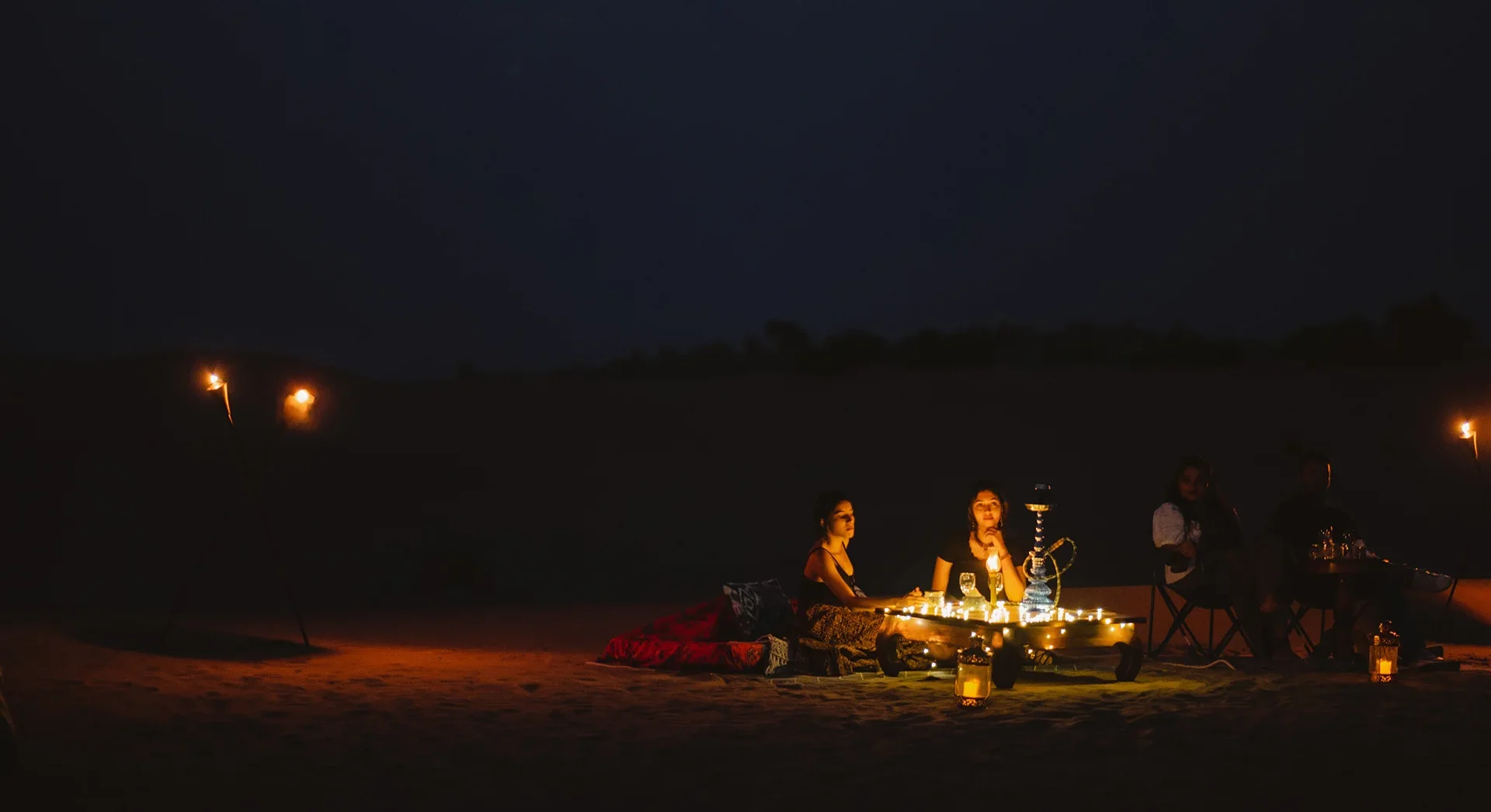 Dinner at the Dunes under the Stars