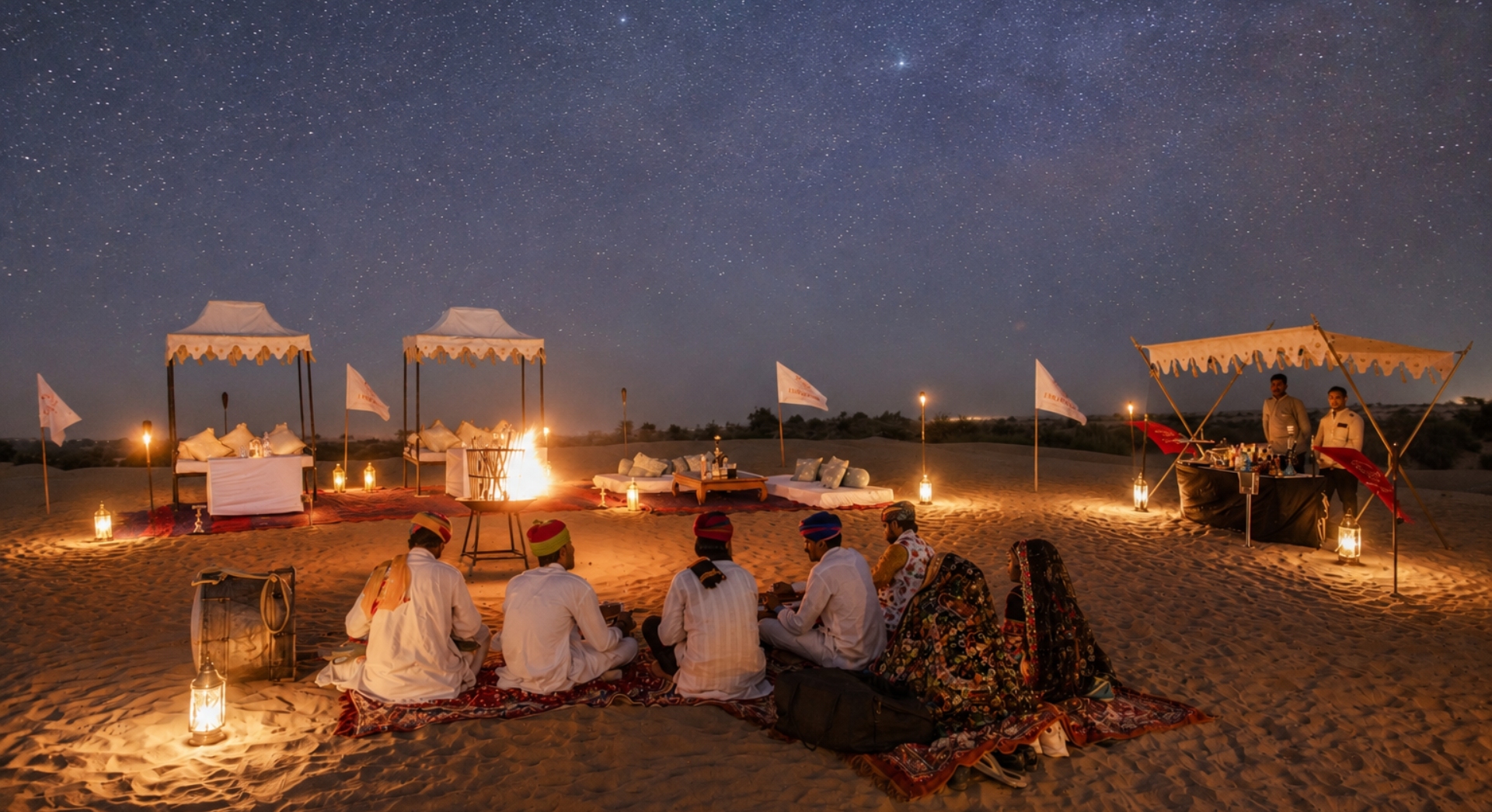 Dinner at the Dunes under the Stars