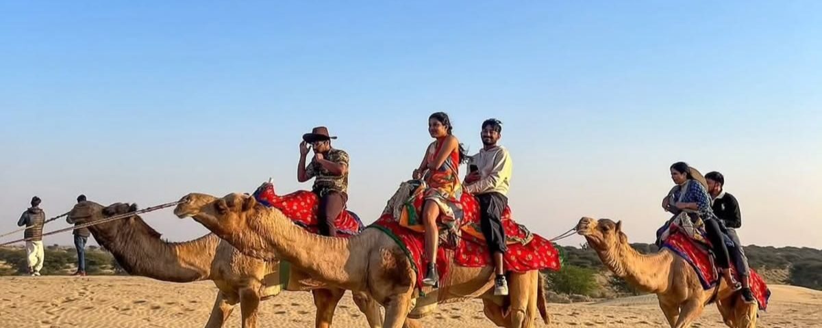 camel ride in Jaisalmer
