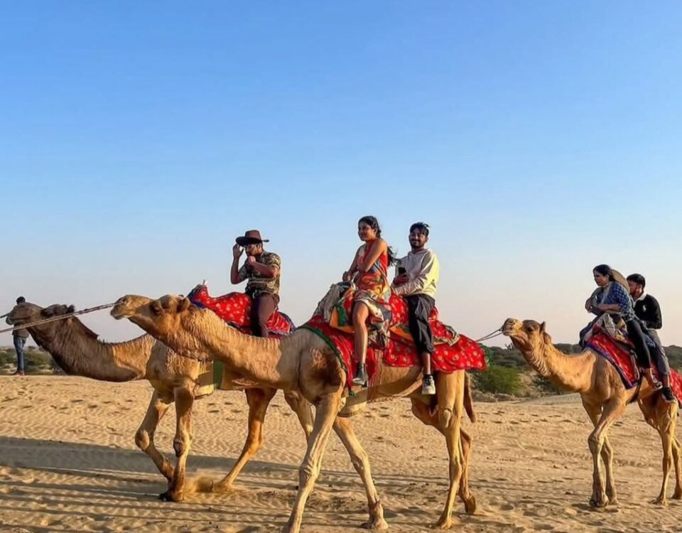 camel ride in Jaisalmer